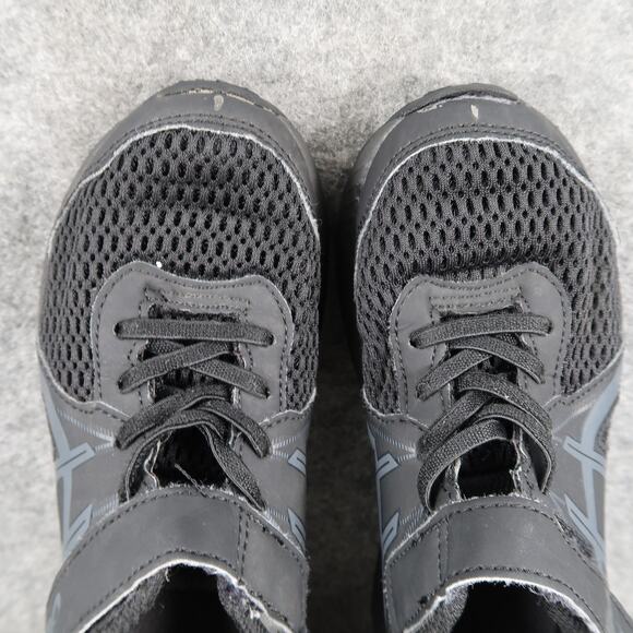 Asics Shoes Kids 13 Athletic Trainers Contend 7 Running Sneakers Black Easy On - Picture 8 of 12